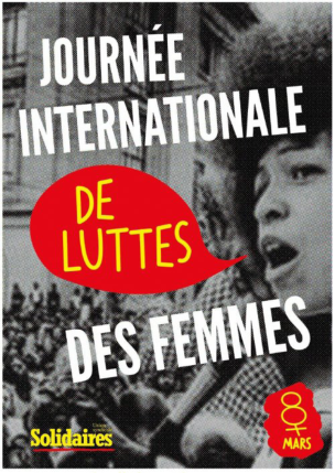 8 mars 2016 Journée internationale de LUTTES pour les droits des FEMMES !