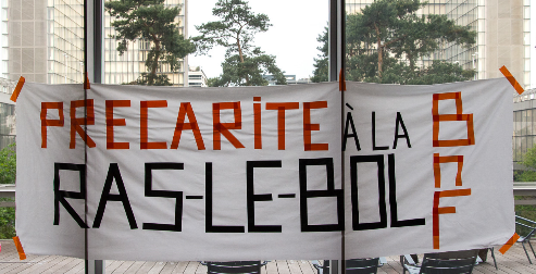 précarité à la bnf