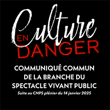 Communiqué commun de la branche du spectacle vivant public