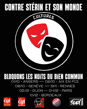 Contre Sterin et son monde : bloquons les nuits du bien commun !